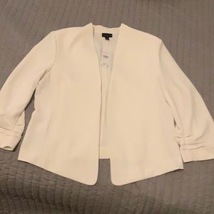 Cream jacket. Work essential piece.